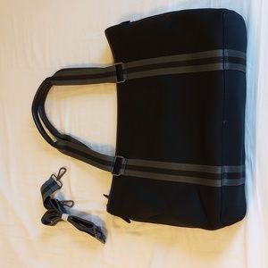 Black and Grey Laptop Bag
